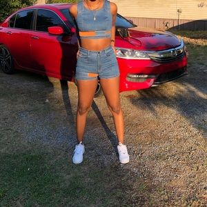 Gsuwoo “Denim Combat Set”